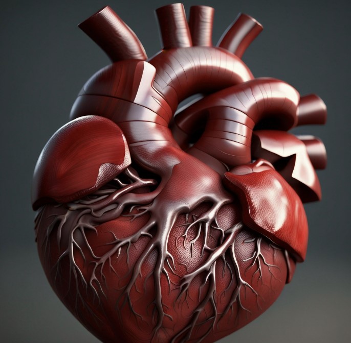 A human heart